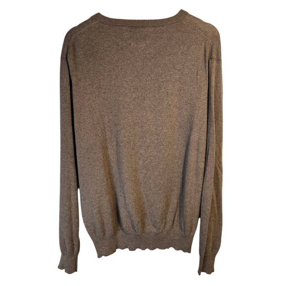 Chaps Men's Cotton Cashmere V-Neck Sweater Size M 0356 - Picture 3 of 9